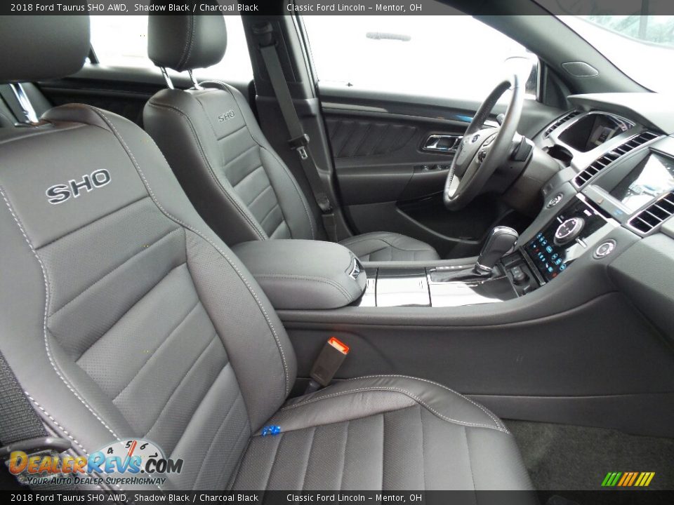 Charcoal Black Interior - 2018 Ford Taurus SHO AWD Photo #6