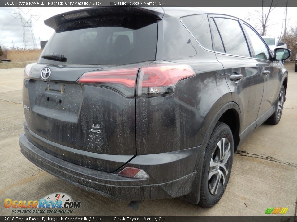 2018 Toyota RAV4 LE Magnetic Gray Metallic / Black Photo #2