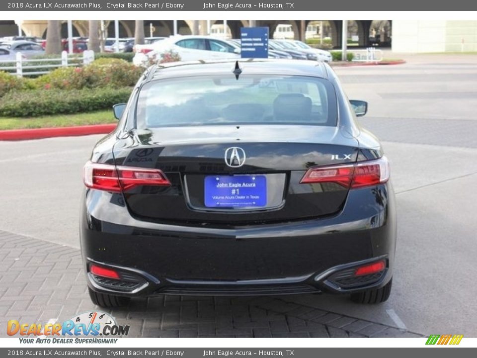 2018 Acura ILX Acurawatch Plus Crystal Black Pearl / Ebony Photo #6