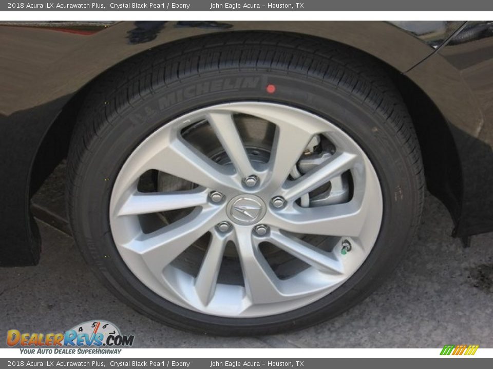 2018 Acura ILX Acurawatch Plus Crystal Black Pearl / Ebony Photo #10