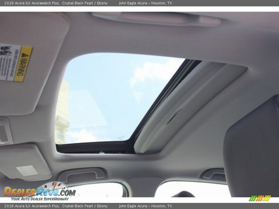 2018 Acura ILX Acurawatch Plus Crystal Black Pearl / Ebony Photo #12