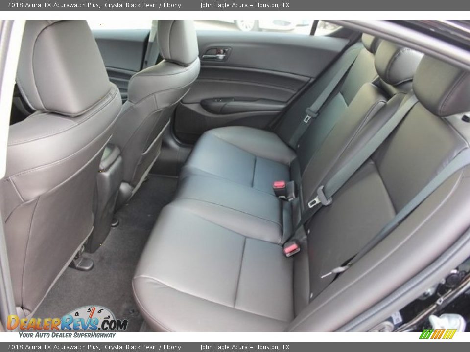 2018 Acura ILX Acurawatch Plus Crystal Black Pearl / Ebony Photo #16