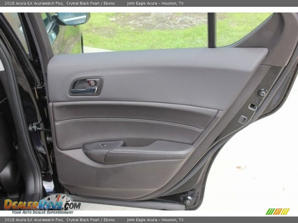 2018 Acura ILX Acurawatch Plus Crystal Black Pearl / Ebony Photo #18