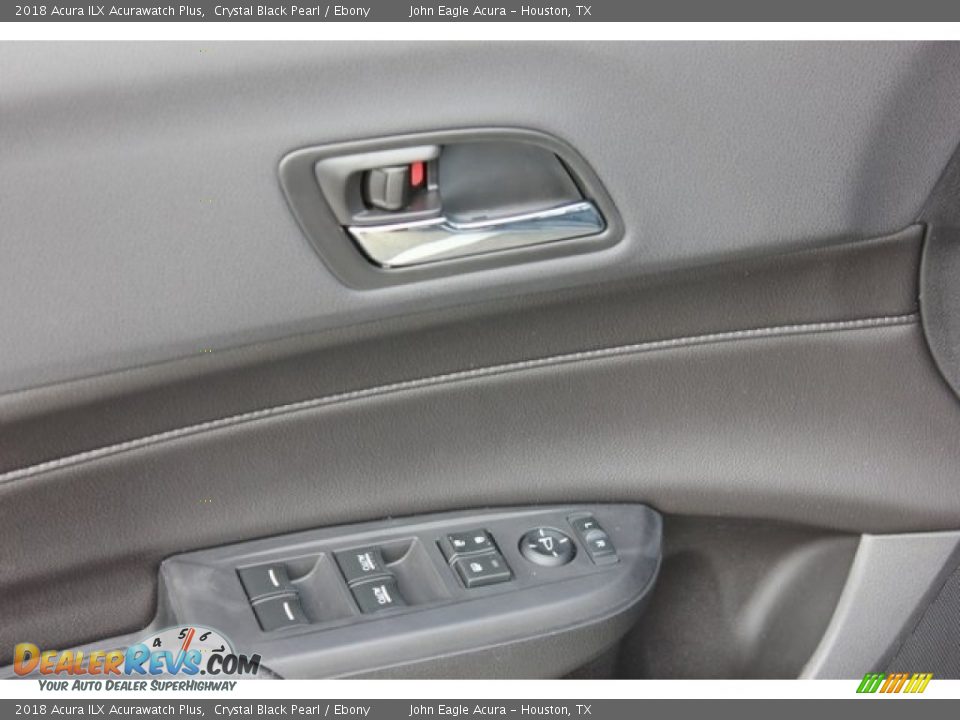2018 Acura ILX Acurawatch Plus Crystal Black Pearl / Ebony Photo #23