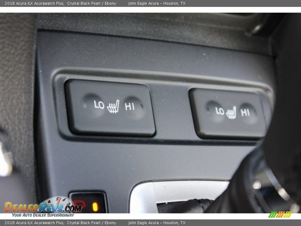 2018 Acura ILX Acurawatch Plus Crystal Black Pearl / Ebony Photo #34