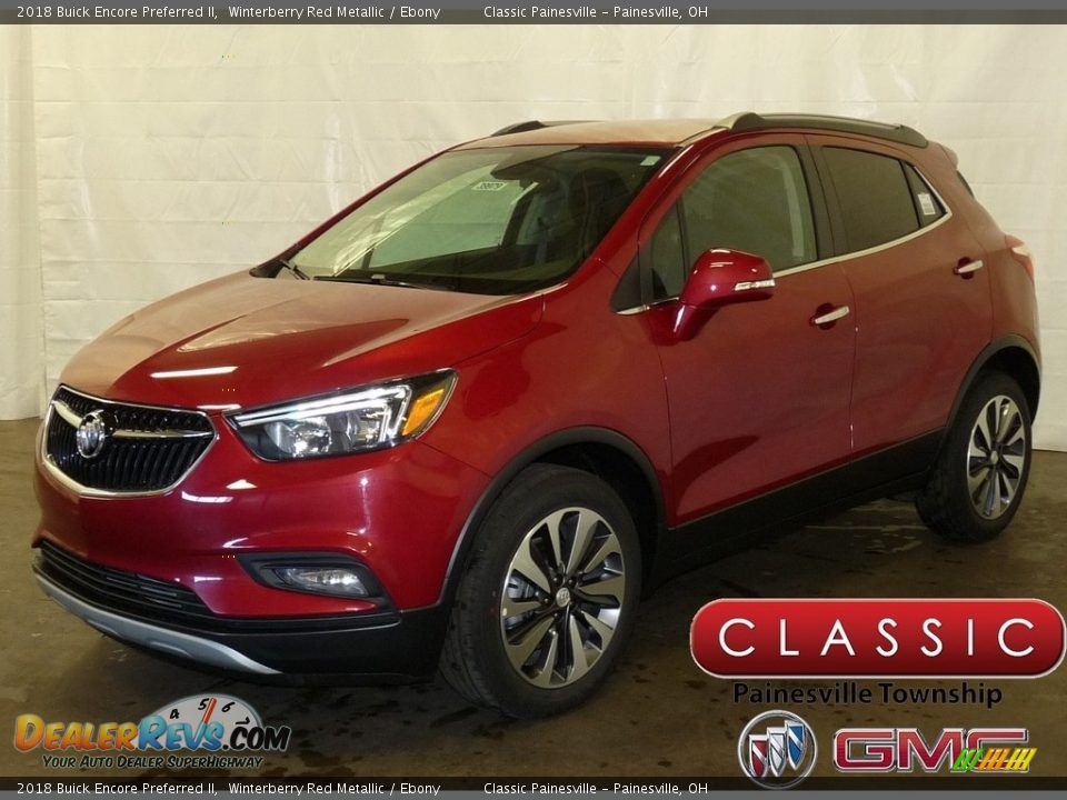 2018 Buick Encore Preferred II Winterberry Red Metallic / Ebony Photo #1