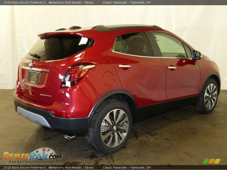 2018 Buick Encore Preferred II Winterberry Red Metallic / Ebony Photo #2