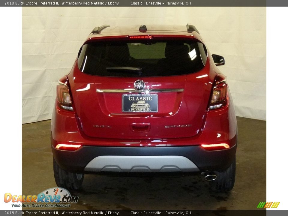 2018 Buick Encore Preferred II Winterberry Red Metallic / Ebony Photo #3