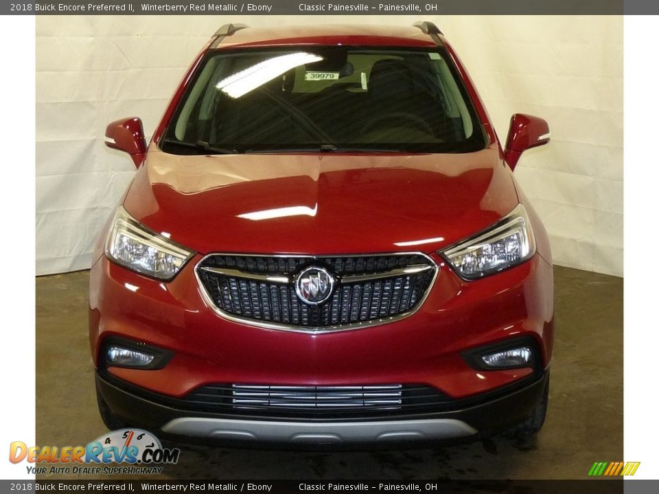 2018 Buick Encore Preferred II Winterberry Red Metallic / Ebony Photo #4