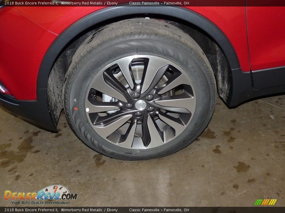 2018 Buick Encore Preferred II Winterberry Red Metallic / Ebony Photo #5