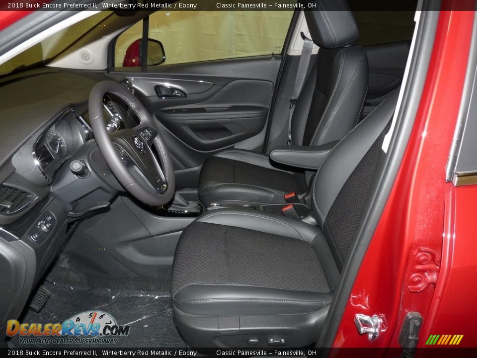 2018 Buick Encore Preferred II Winterberry Red Metallic / Ebony Photo #6