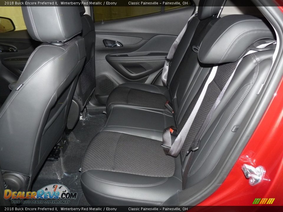 2018 Buick Encore Preferred II Winterberry Red Metallic / Ebony Photo #7