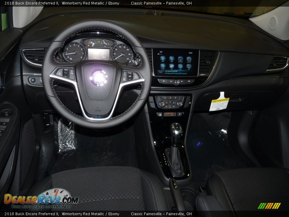 2018 Buick Encore Preferred II Winterberry Red Metallic / Ebony Photo #8