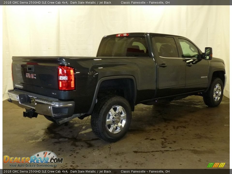 2018 GMC Sierra 2500HD SLE Crew Cab 4x4 Dark Slate Metallic / Jet Black Photo #2