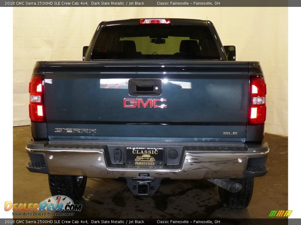 2018 GMC Sierra 2500HD SLE Crew Cab 4x4 Dark Slate Metallic / Jet Black Photo #3