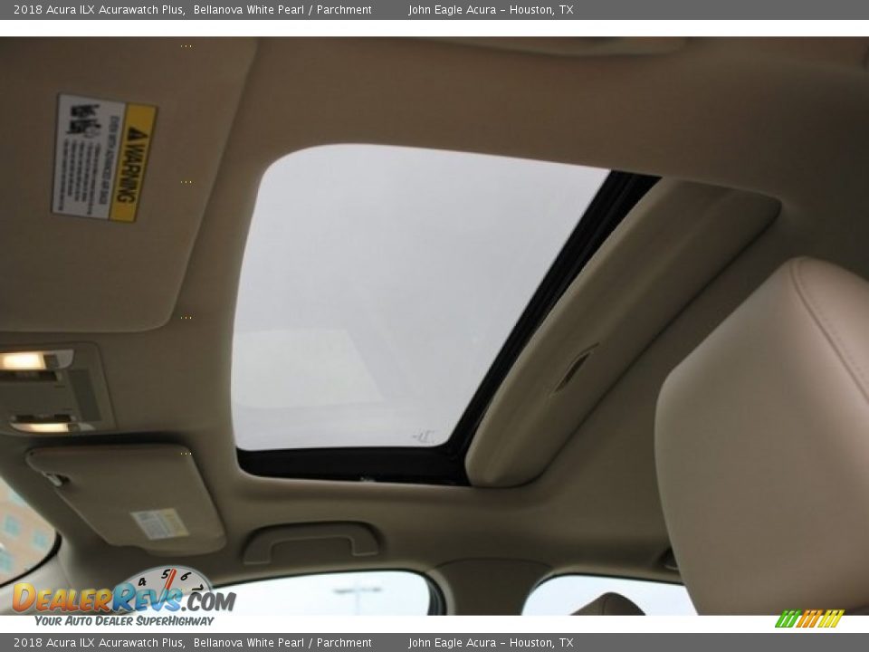 2018 Acura ILX Acurawatch Plus Bellanova White Pearl / Parchment Photo #11