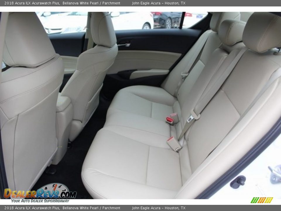 2018 Acura ILX Acurawatch Plus Bellanova White Pearl / Parchment Photo #15