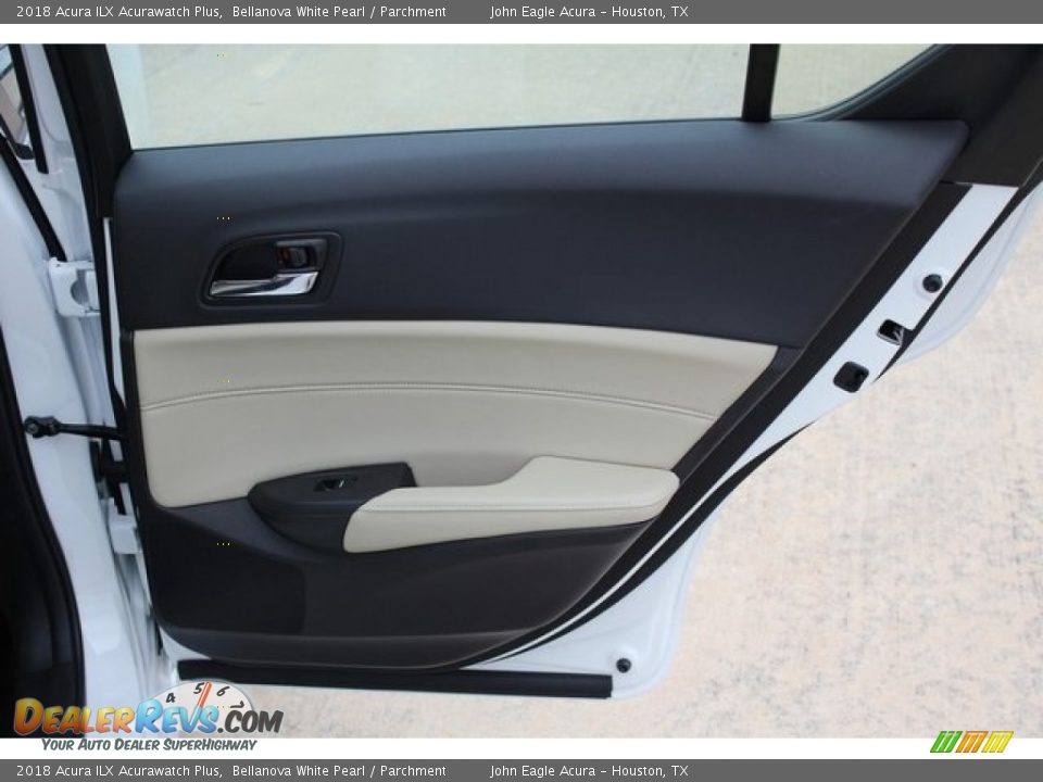 2018 Acura ILX Acurawatch Plus Bellanova White Pearl / Parchment Photo #16