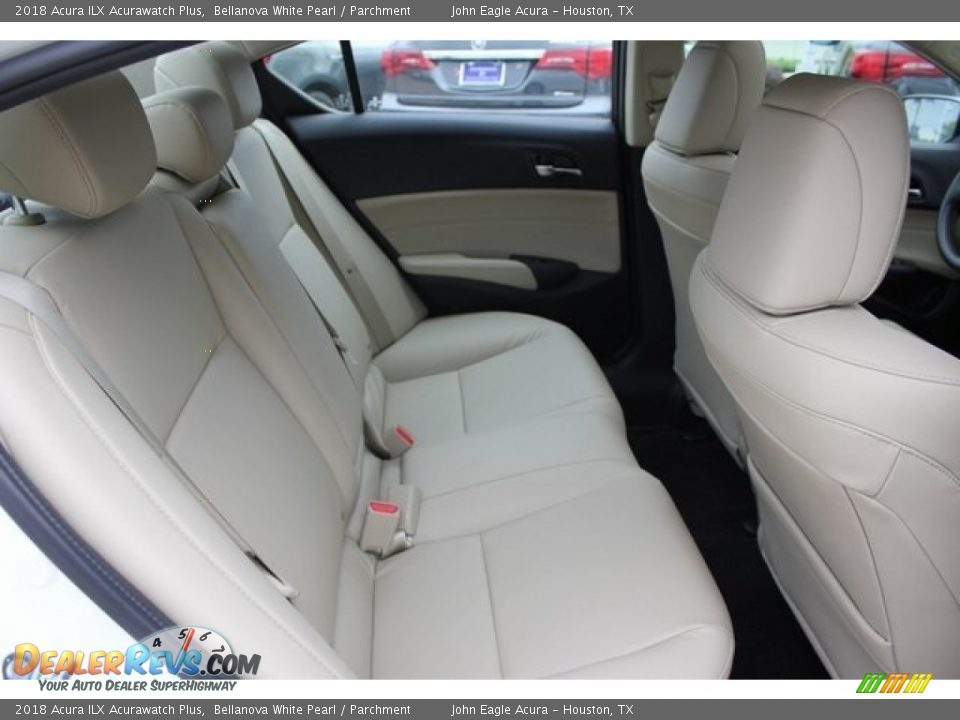 2018 Acura ILX Acurawatch Plus Bellanova White Pearl / Parchment Photo #17