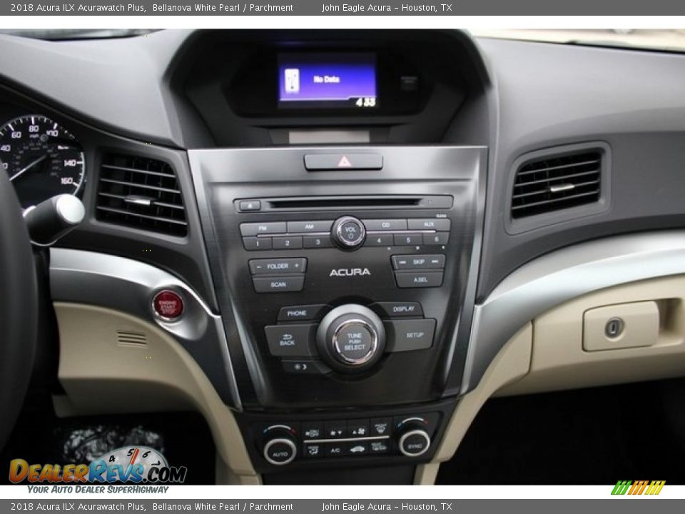 2018 Acura ILX Acurawatch Plus Bellanova White Pearl / Parchment Photo #24