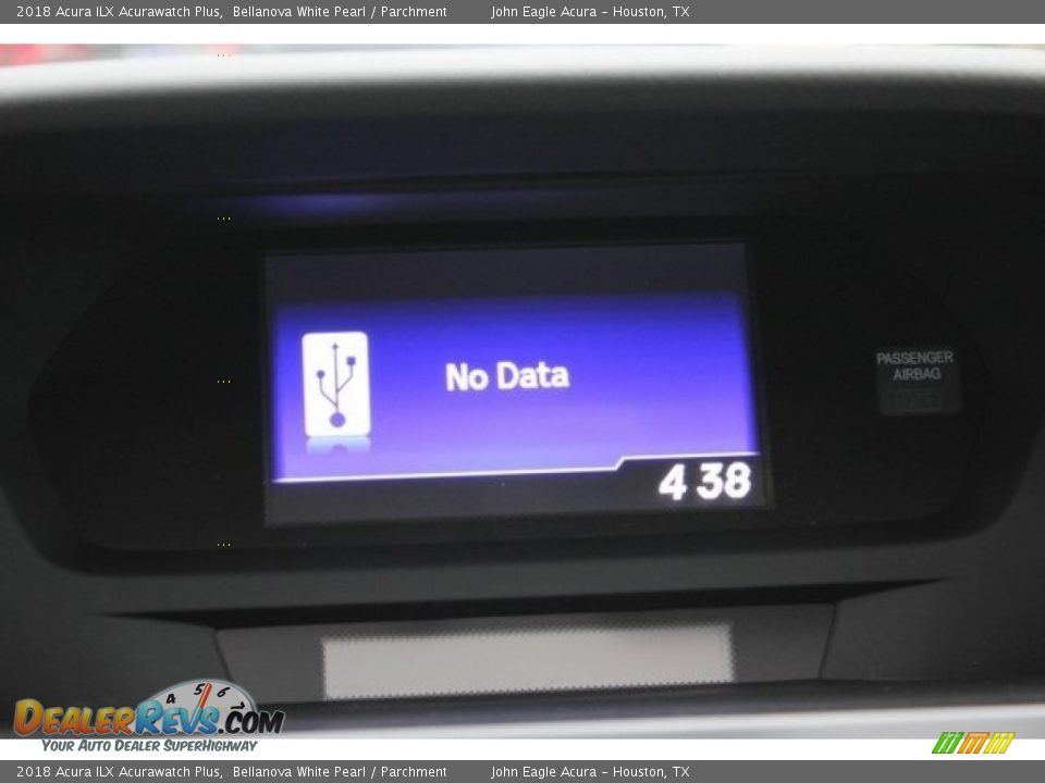 2018 Acura ILX Acurawatch Plus Bellanova White Pearl / Parchment Photo #28