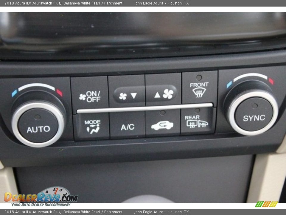 2018 Acura ILX Acurawatch Plus Bellanova White Pearl / Parchment Photo #30
