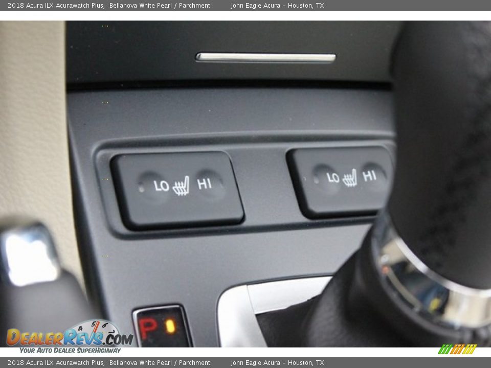 2018 Acura ILX Acurawatch Plus Bellanova White Pearl / Parchment Photo #31