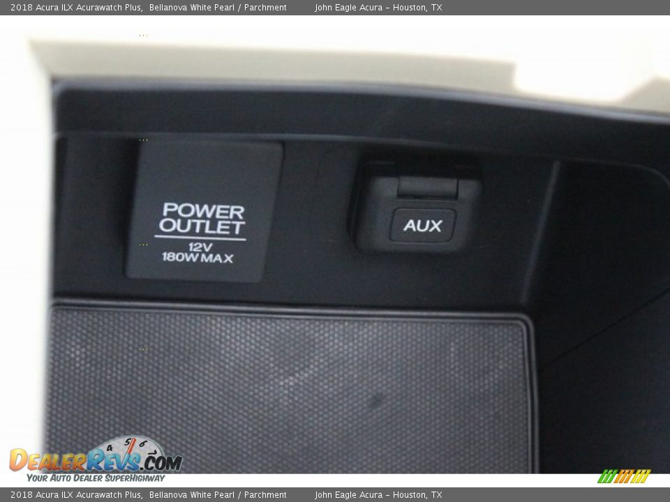 2018 Acura ILX Acurawatch Plus Bellanova White Pearl / Parchment Photo #33
