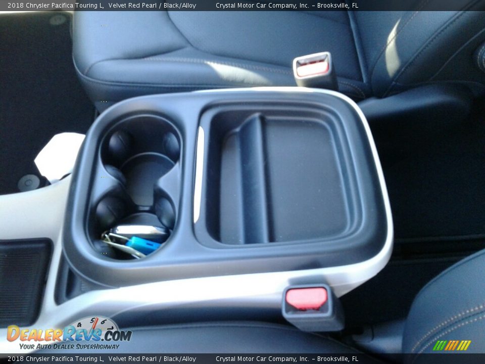2018 Chrysler Pacifica Touring L Velvet Red Pearl / Black/Alloy Photo #18