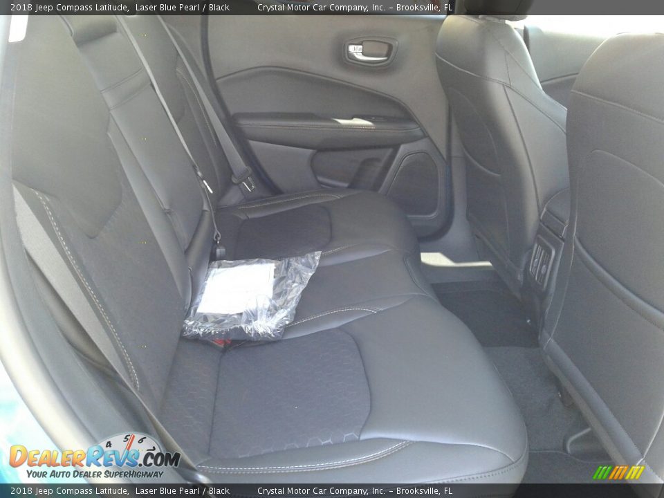 2018 Jeep Compass Latitude Laser Blue Pearl / Black Photo #11