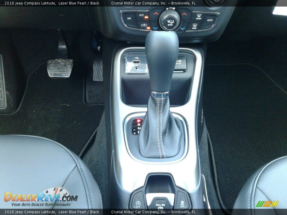 2018 Jeep Compass Latitude Laser Blue Pearl / Black Photo #16
