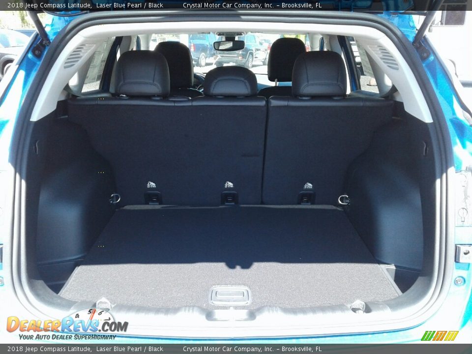 2018 Jeep Compass Latitude Laser Blue Pearl / Black Photo #19
