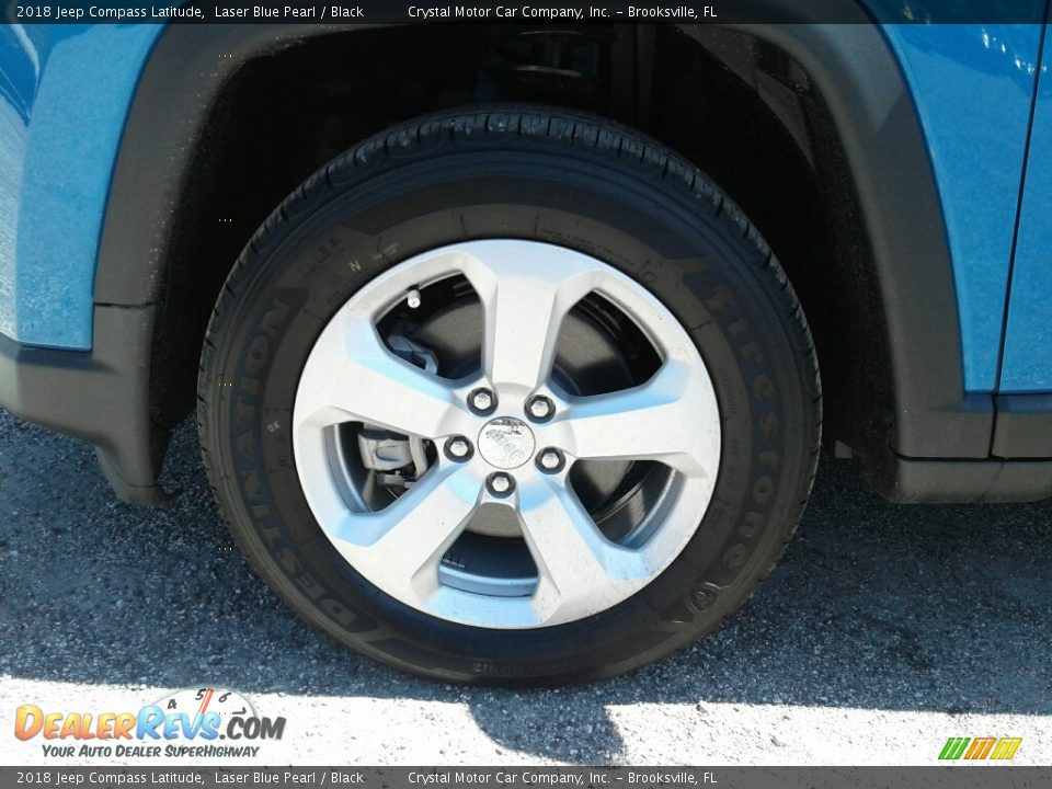 2018 Jeep Compass Latitude Laser Blue Pearl / Black Photo #20