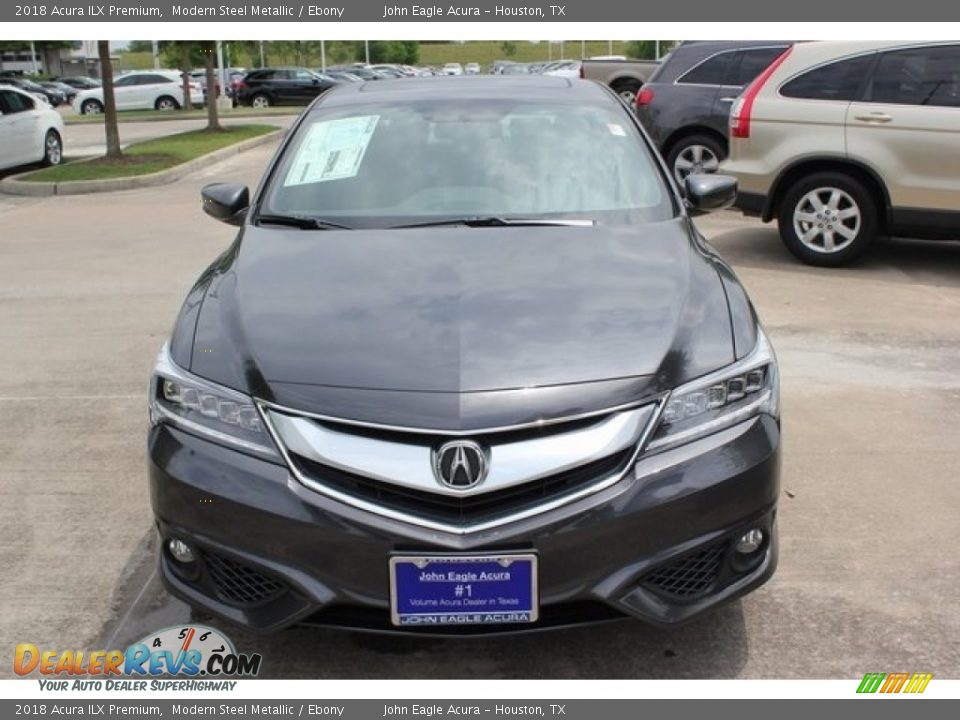 2018 Acura ILX Premium Modern Steel Metallic / Ebony Photo #2
