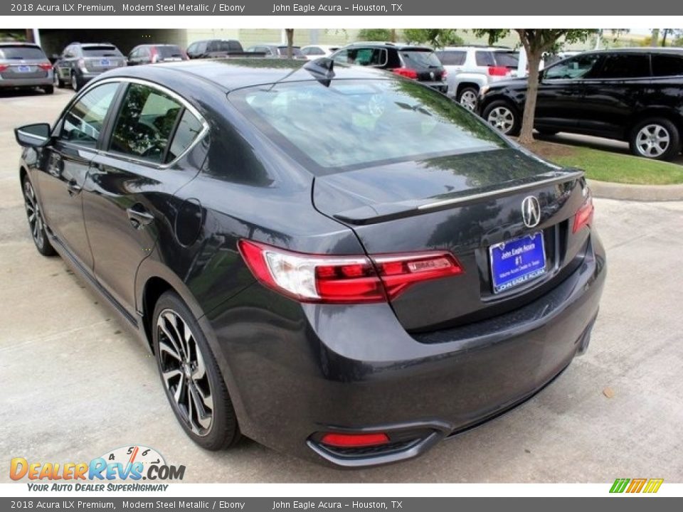 2018 Acura ILX Premium Modern Steel Metallic / Ebony Photo #5