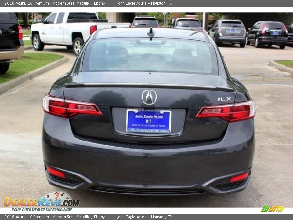 2018 Acura ILX Premium Modern Steel Metallic / Ebony Photo #6