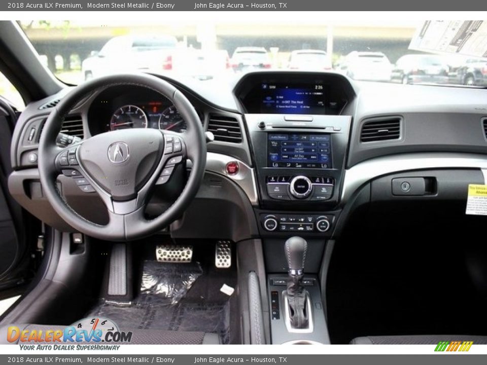 2018 Acura ILX Premium Modern Steel Metallic / Ebony Photo #9
