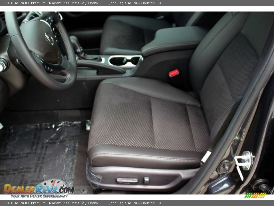 2018 Acura ILX Premium Modern Steel Metallic / Ebony Photo #11