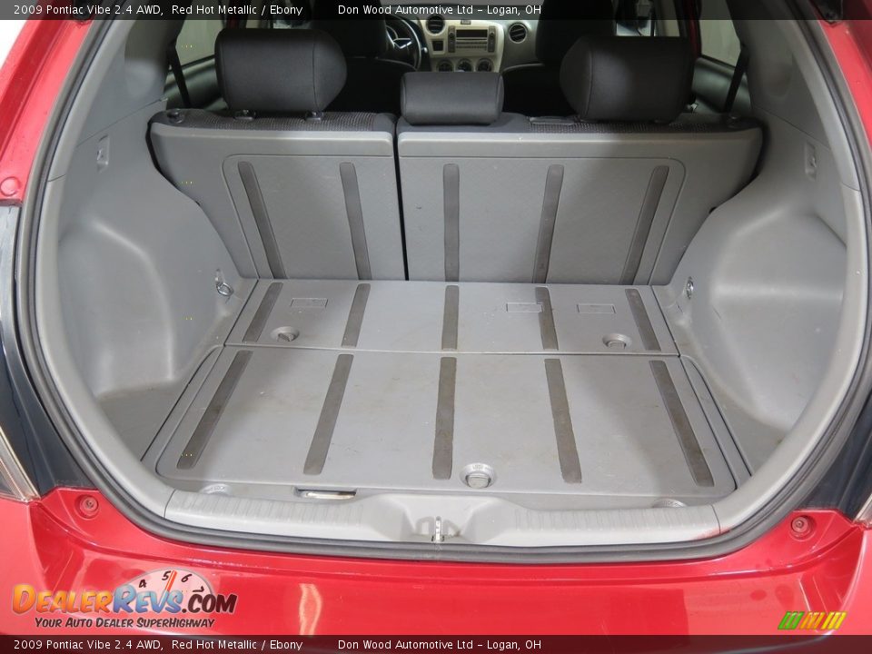 2009 Pontiac Vibe 2.4 AWD Red Hot Metallic / Ebony Photo #27