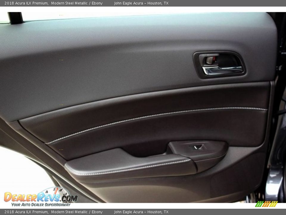2018 Acura ILX Premium Modern Steel Metallic / Ebony Photo #13