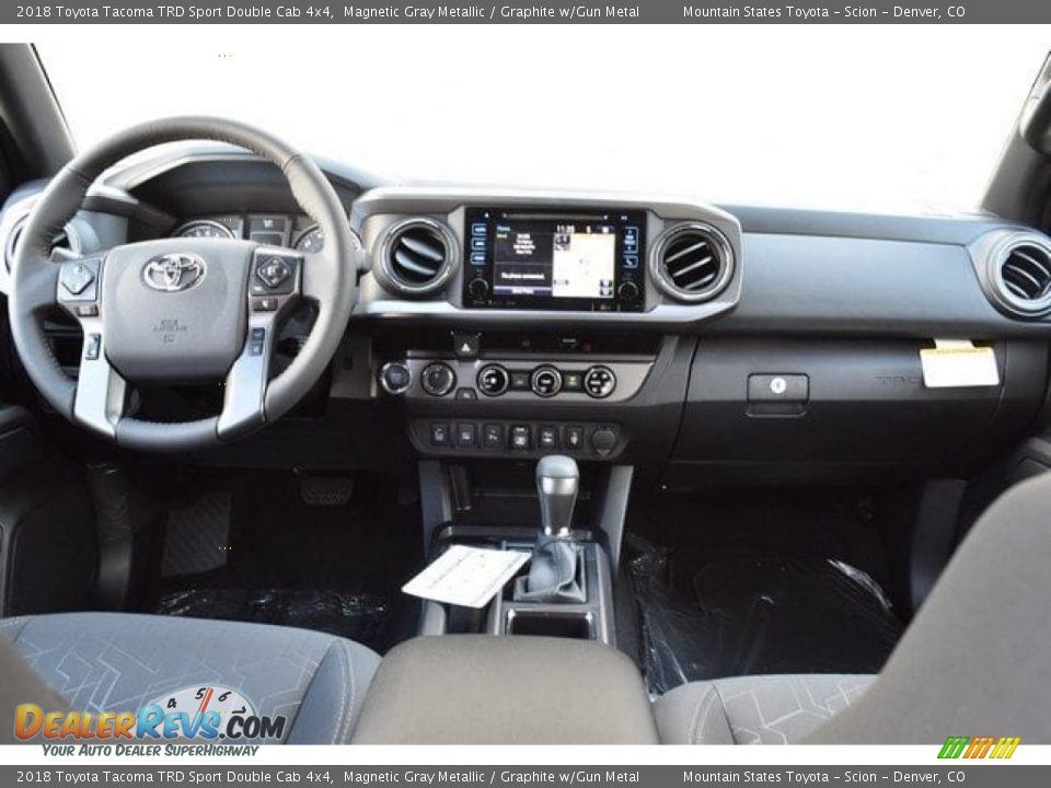 2018 Toyota Tacoma TRD Sport Double Cab 4x4 Magnetic Gray Metallic / Graphite w/Gun Metal Photo #8
