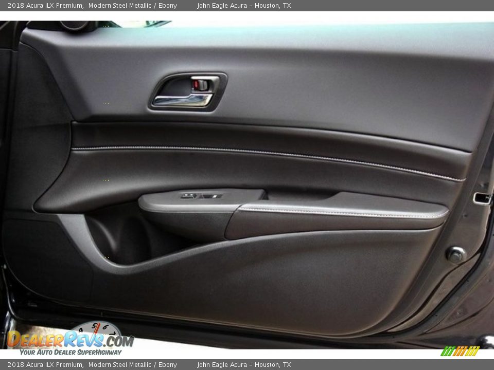 2018 Acura ILX Premium Modern Steel Metallic / Ebony Photo #21