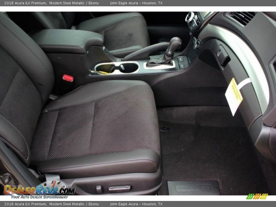 2018 Acura ILX Premium Modern Steel Metallic / Ebony Photo #22