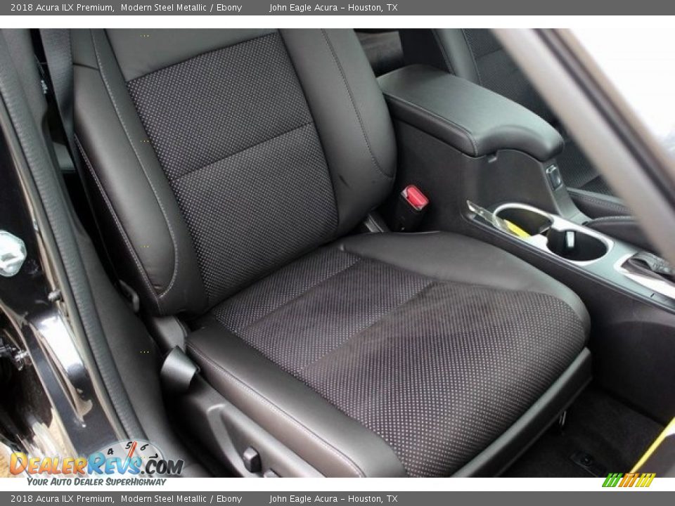 2018 Acura ILX Premium Modern Steel Metallic / Ebony Photo #23