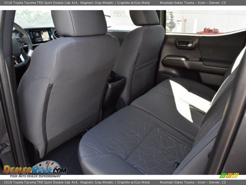 2018 Toyota Tacoma TRD Sport Double Cab 4x4 Magnetic Gray Metallic / Graphite w/Gun Metal Photo #14