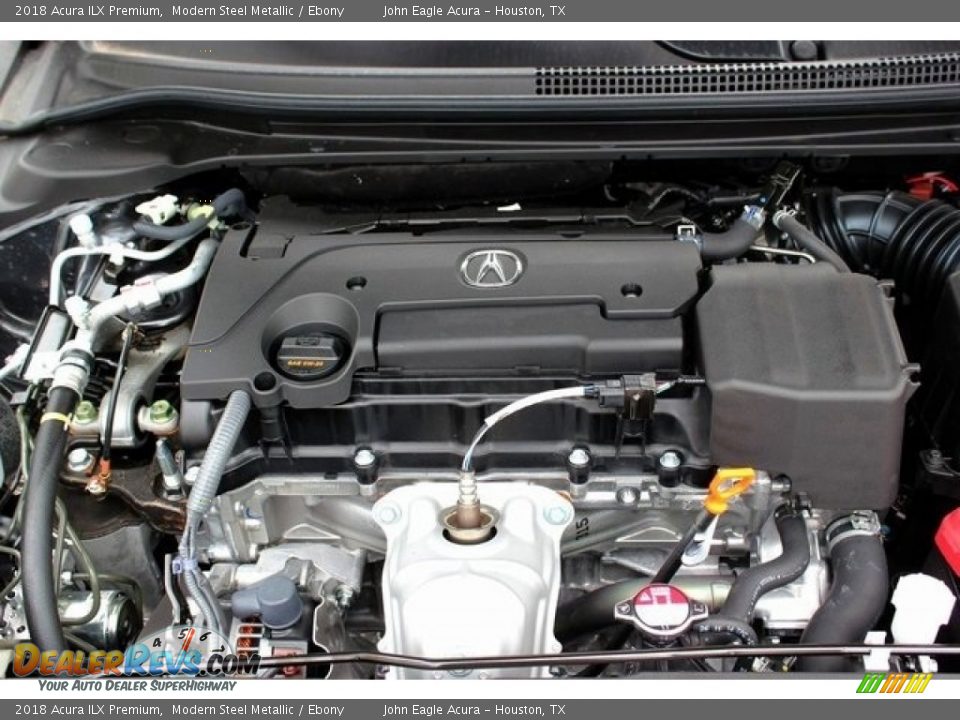 2018 Acura ILX Premium Modern Steel Metallic / Ebony Photo #24