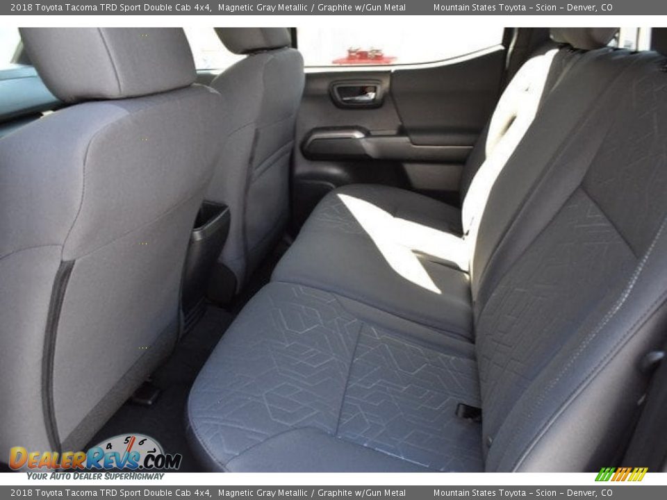 2018 Toyota Tacoma TRD Sport Double Cab 4x4 Magnetic Gray Metallic / Graphite w/Gun Metal Photo #15