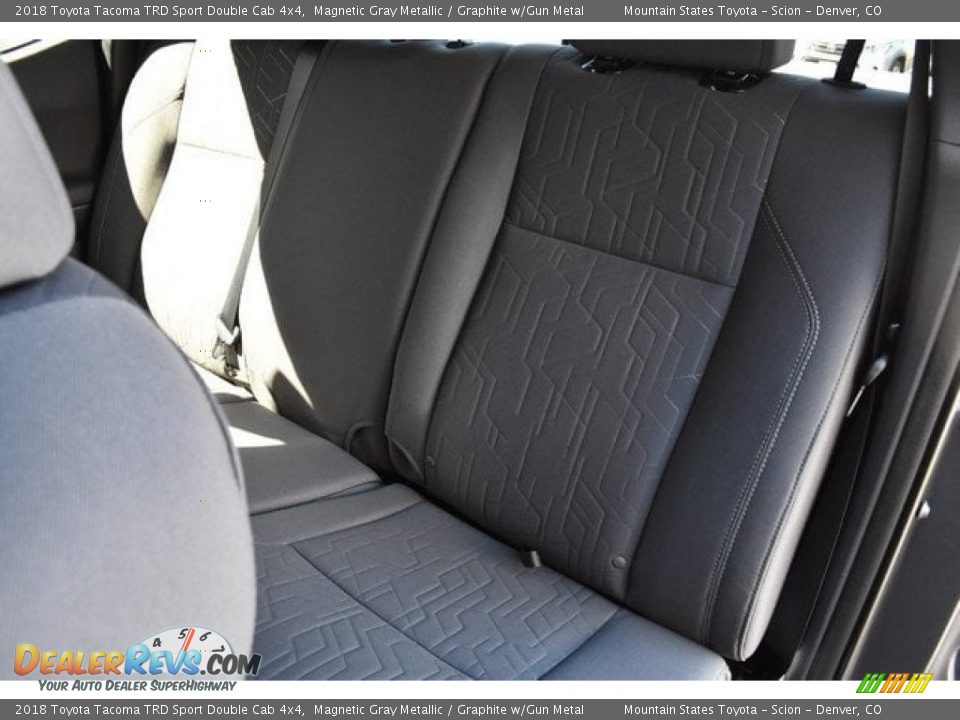 2018 Toyota Tacoma TRD Sport Double Cab 4x4 Magnetic Gray Metallic / Graphite w/Gun Metal Photo #16