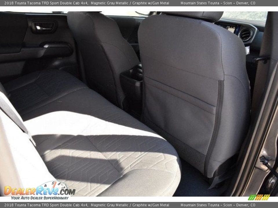 2018 Toyota Tacoma TRD Sport Double Cab 4x4 Magnetic Gray Metallic / Graphite w/Gun Metal Photo #17