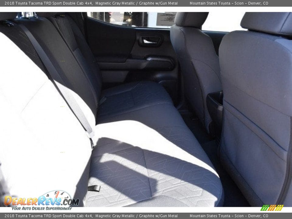 2018 Toyota Tacoma TRD Sport Double Cab 4x4 Magnetic Gray Metallic / Graphite w/Gun Metal Photo #18